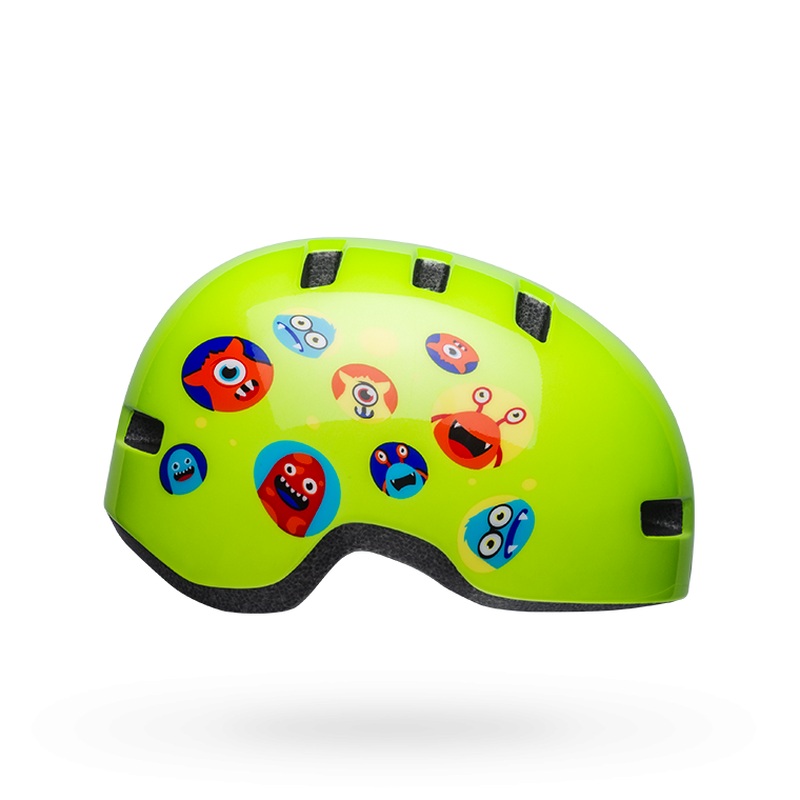 Bell Lil Ripper Kids Helmet Green Monsters
