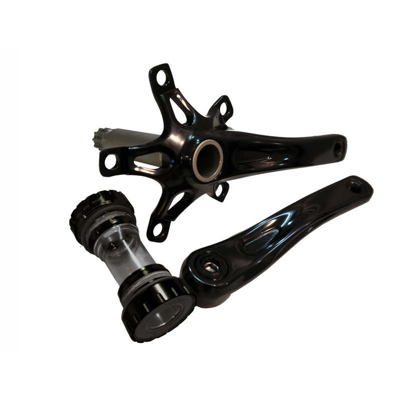 Driveline 2 piece Crankset 155mm Black