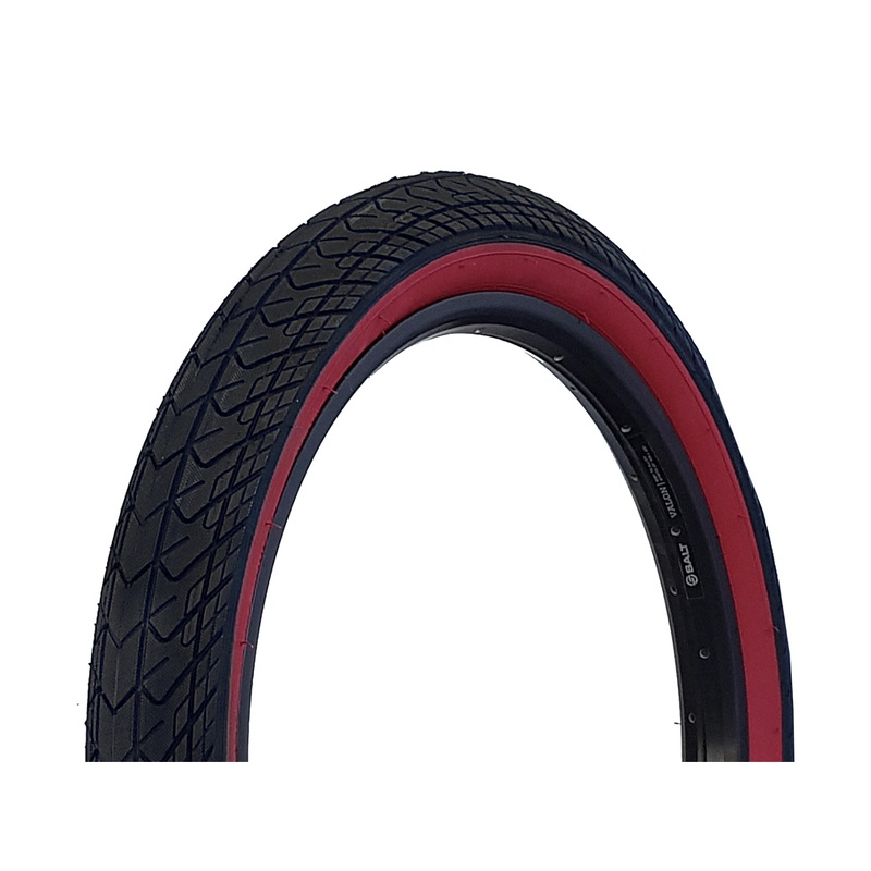 DRS Arrow FS BMX Tyre 20 X 2.25'' Black/Red