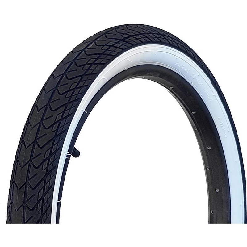 DRS Arrow FS BMX Tyre 20 x 2.25'' Black/Whitewall