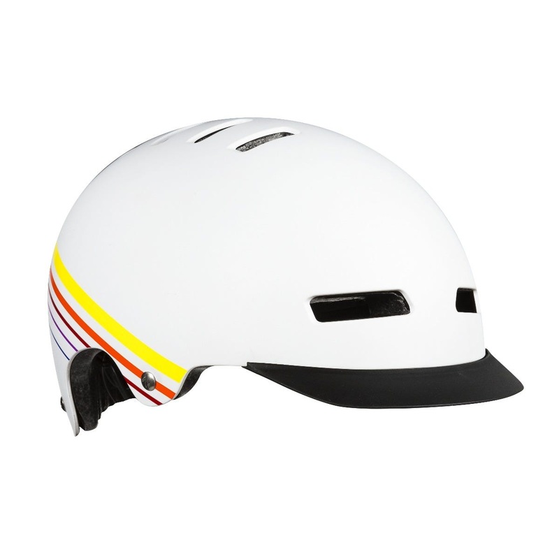 Lazer Street Plus Helmet White Sunset