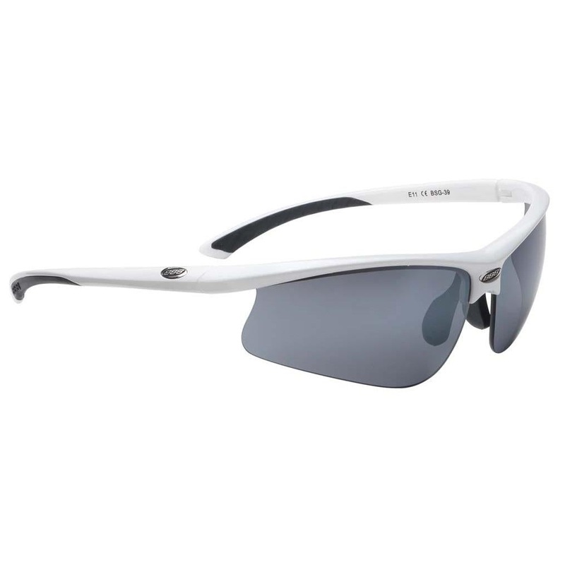 BBB Winner Sunglasses White/Smoke