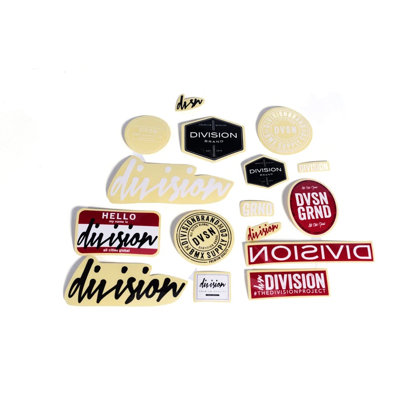 Division Sticker Pack