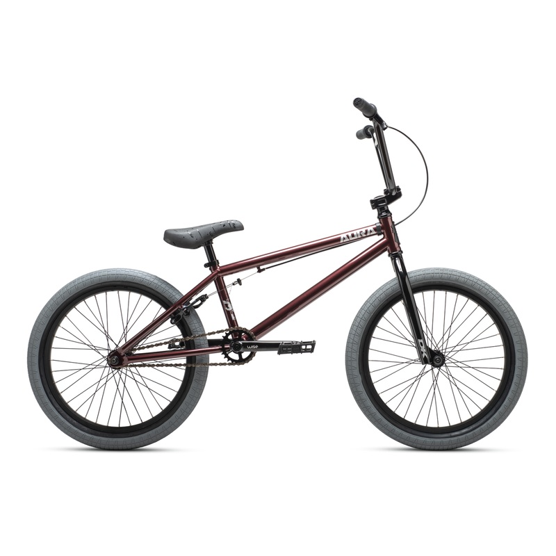 DK Aura 20 BMX Bike Oxblood Grey (2020)