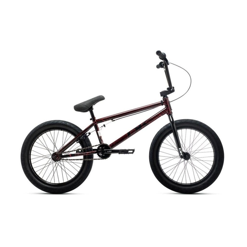 DK Helio 21 Inch TT BMX Bike Black Crackle (2021)