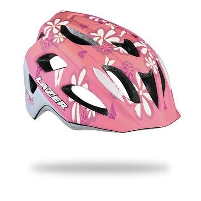 Lazer P'Nut Helmet Flower Pink