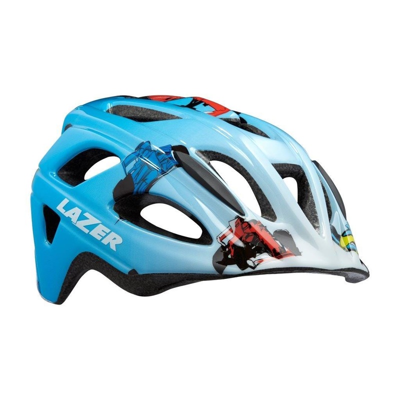 Lazer PNUT Helmet Blue Racer Boy Unisize