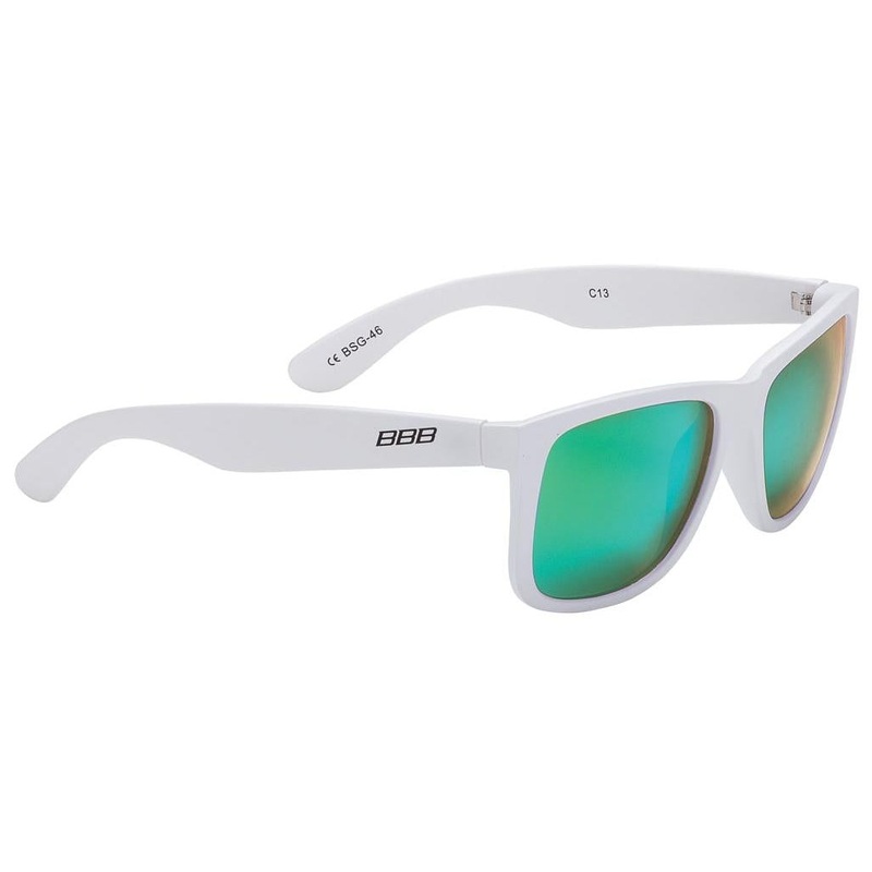 BBB Street Sunglasses Matt White/Green