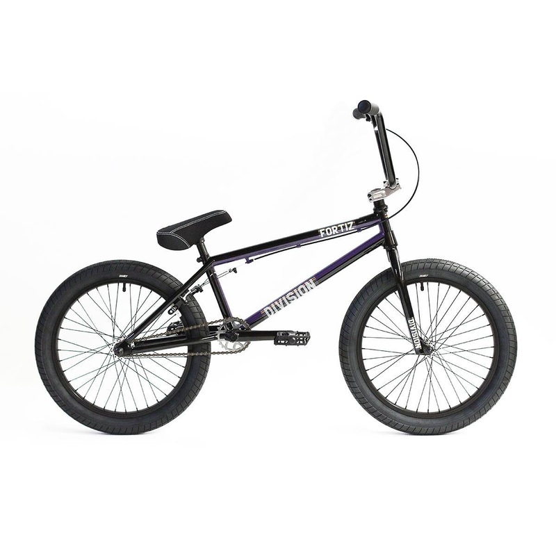 Division Fortiz 20'' BMX Bike Black/Purple