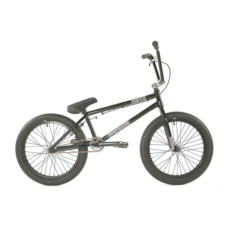 Division Fortiz BMX Bike Black Polished