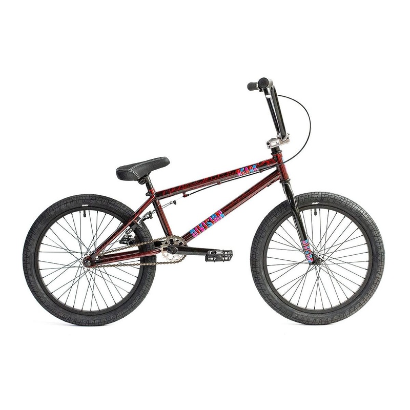 Division Reark 20 BMX Bike Crackle Red (2021)