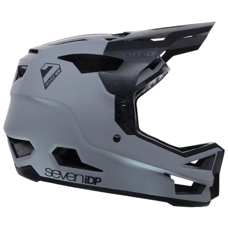 7iDP Project23 Fibreglass Full Face Helmet Grey/Black