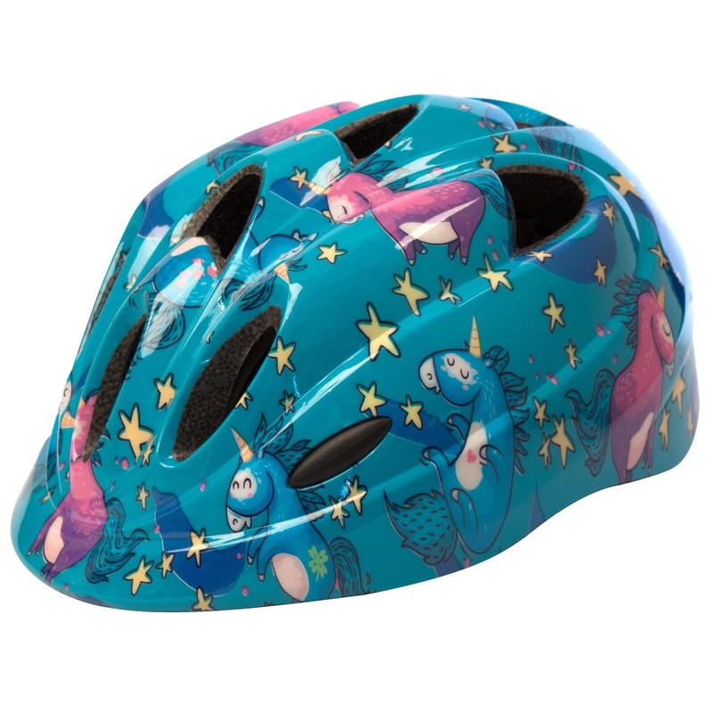 99 Bikes Rivet Kids Helmet Unicorn