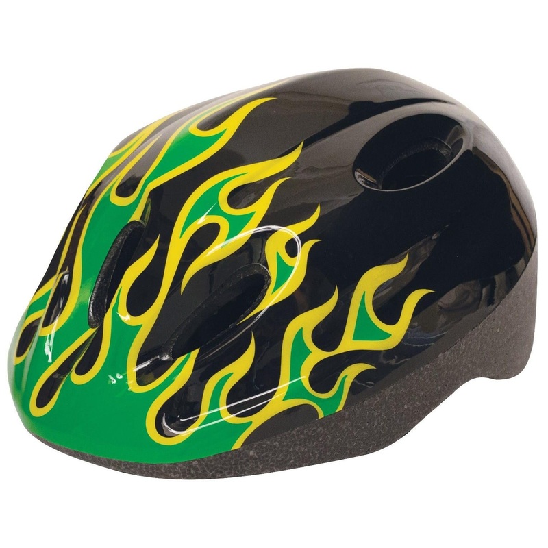 99 Bikes Speedy Kids Helmet Flames