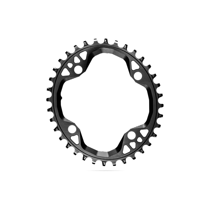 Absolute Black Premium Oval Chainring 1X 64BCD/104BCD