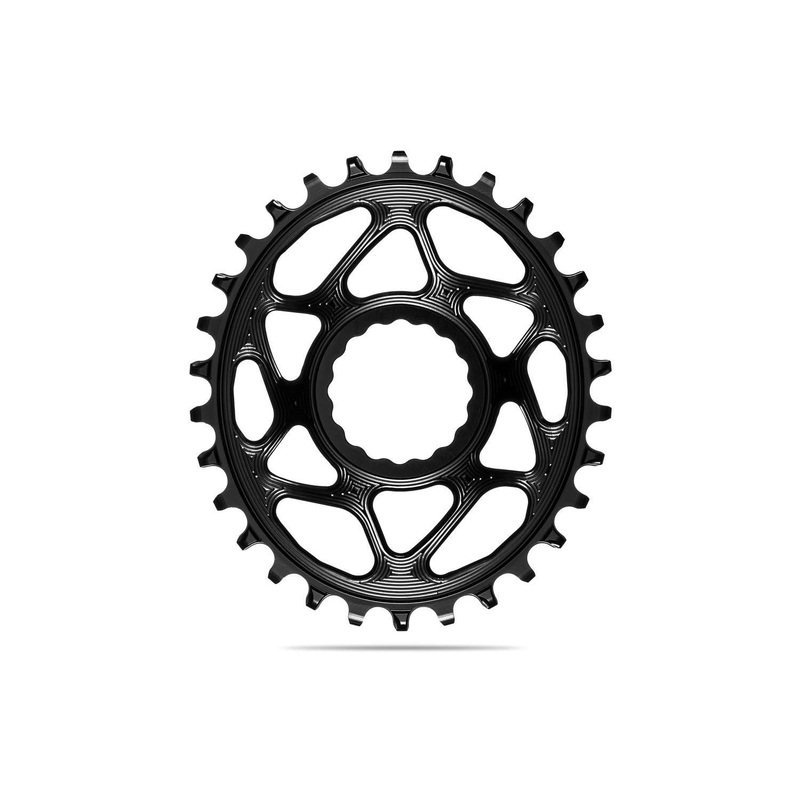absoluteBLACK Oval Premium Chainring Race Face Cinch 6mm Offset Direct Mount Boost 1x Narrow Wide Black
