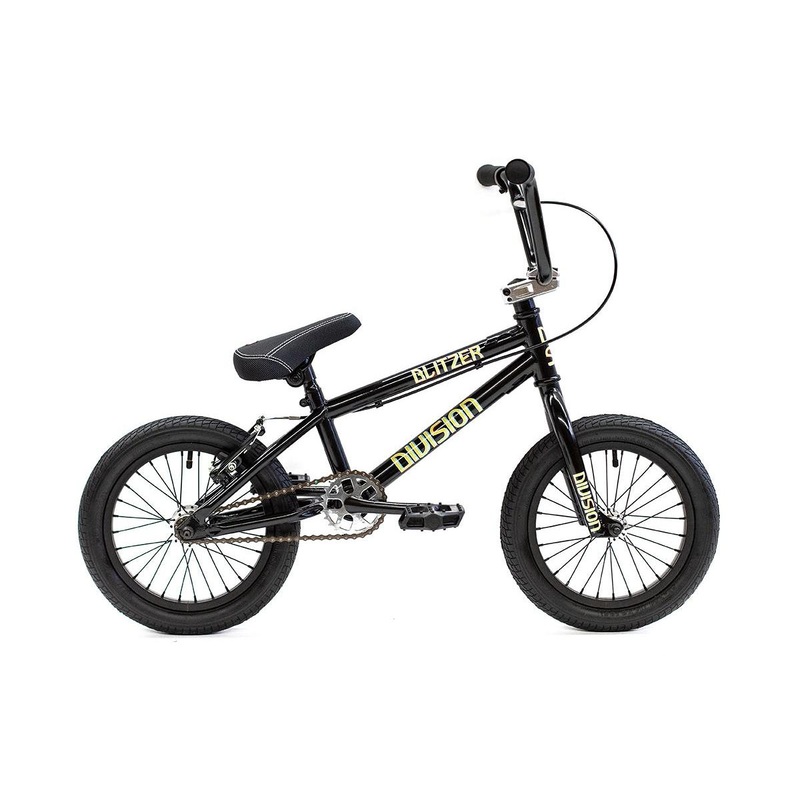 Division Blitzer 14'' BMX Bike Gloss Black