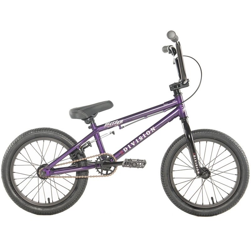 Division Blitzer 16'' BMX Bike Metal Purple