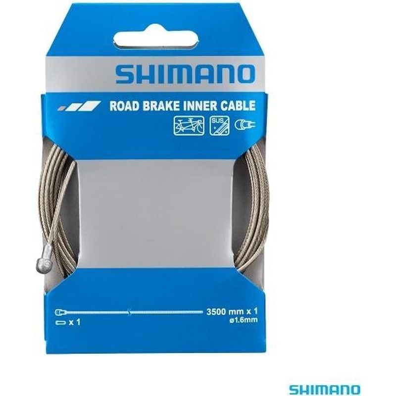 Shimano Tandem Road Brake Cable 1.6 x 3500mm Stainless