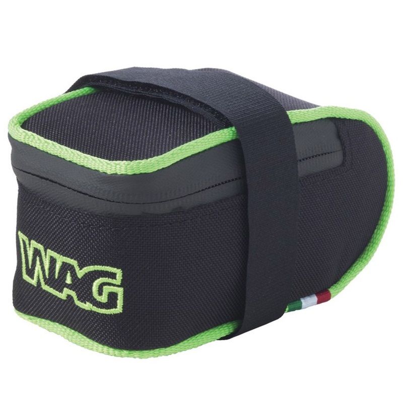 Wag Mtb cordura saddlebag - Black green