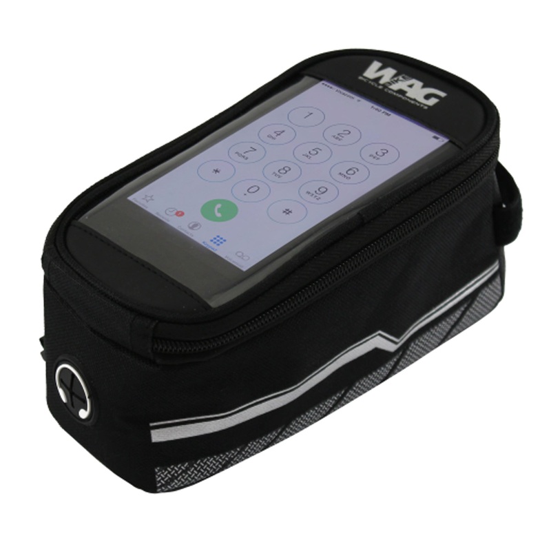 Wag Porta Cellulare Top tube L Bag - Black