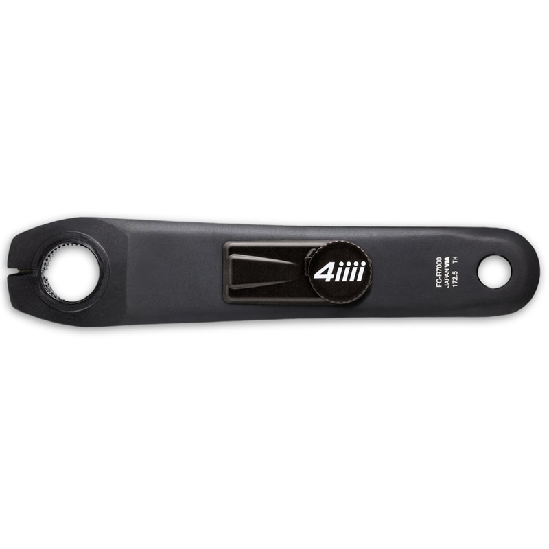 4iiii R7000 Precision Gen 3+ Power Meter Left Crank 175mm Black