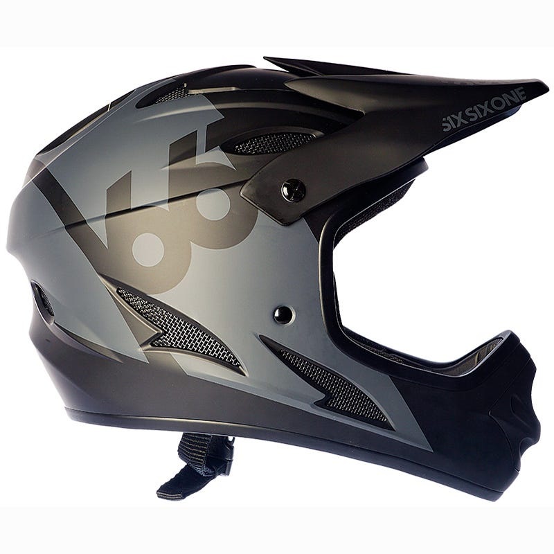 661 Comp Matte Black Fullface Helmet
