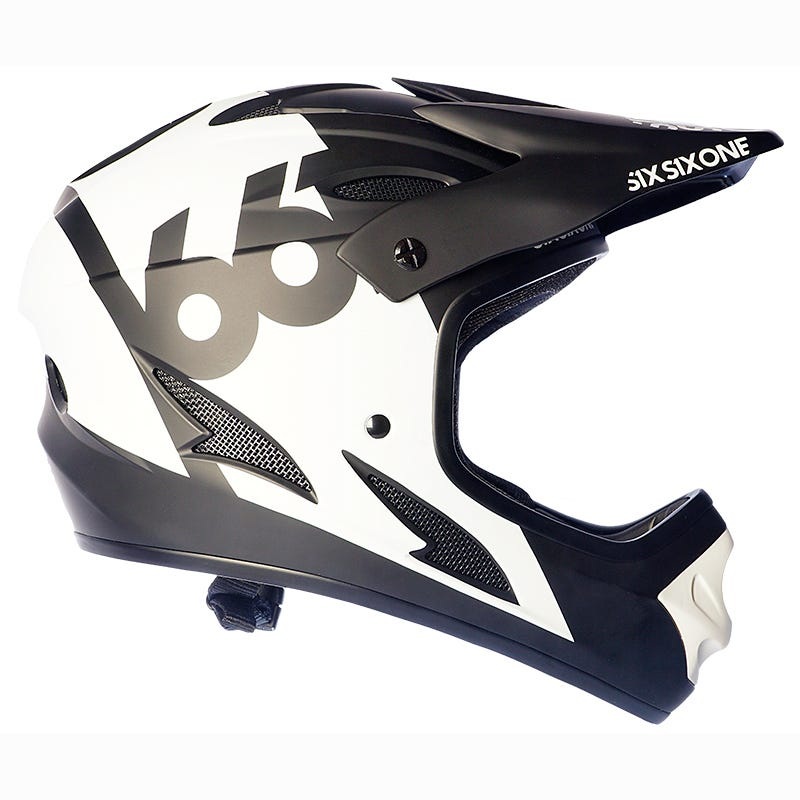 661 Comp White Fullface Helmet