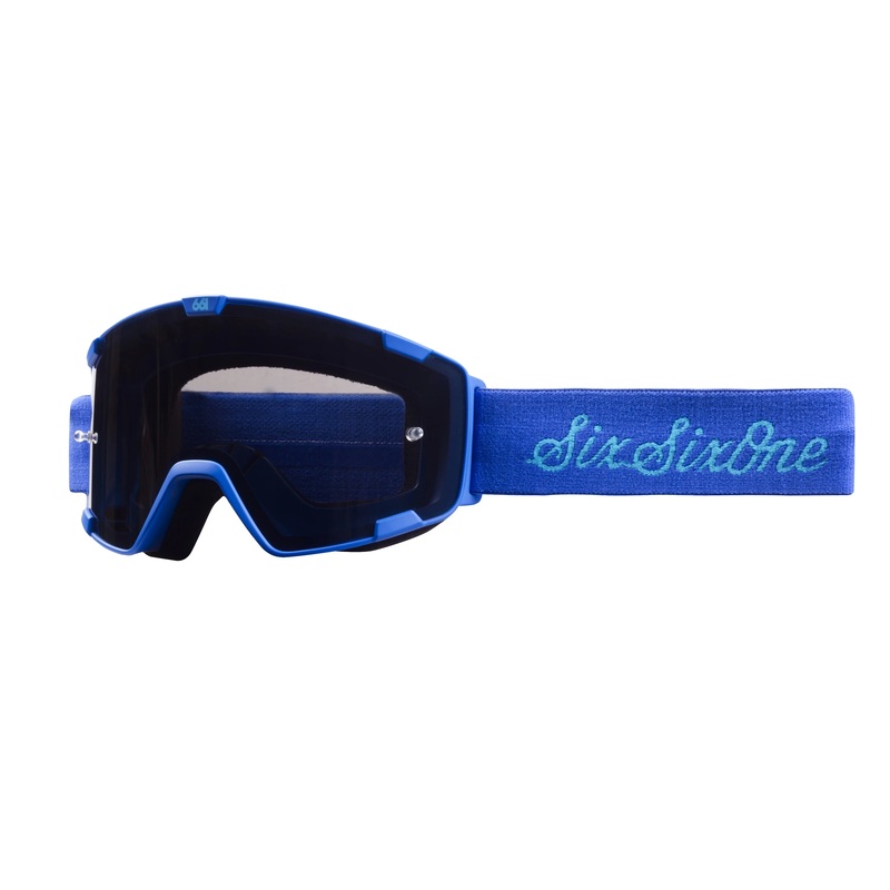 661 Radia Goggles Script Blue