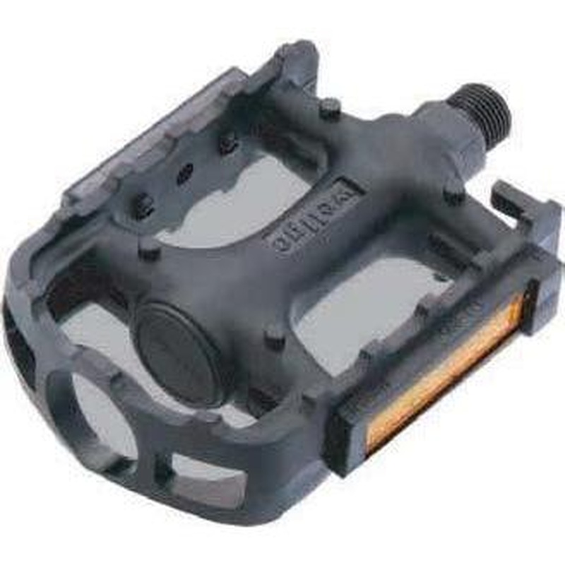 KWT Kids Plastic Pedals 1/2x1/8'' Black