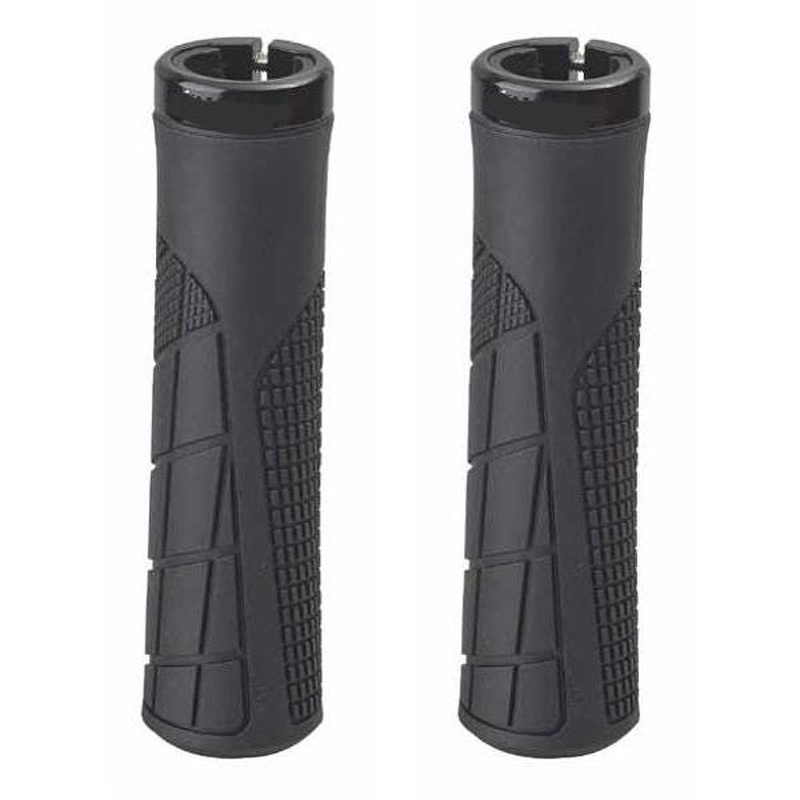 KWT Lock On MTB Grips Black