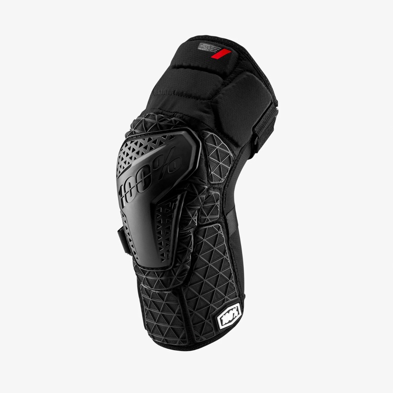 100% Surpass Knee Guards Black