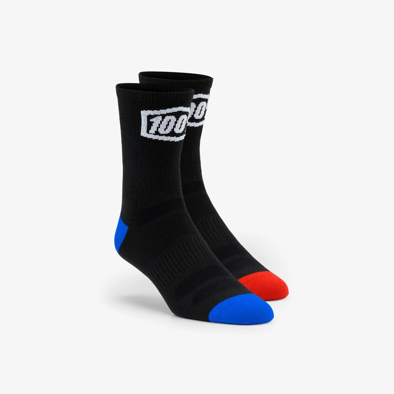 100% Terrain Performance Socks Black