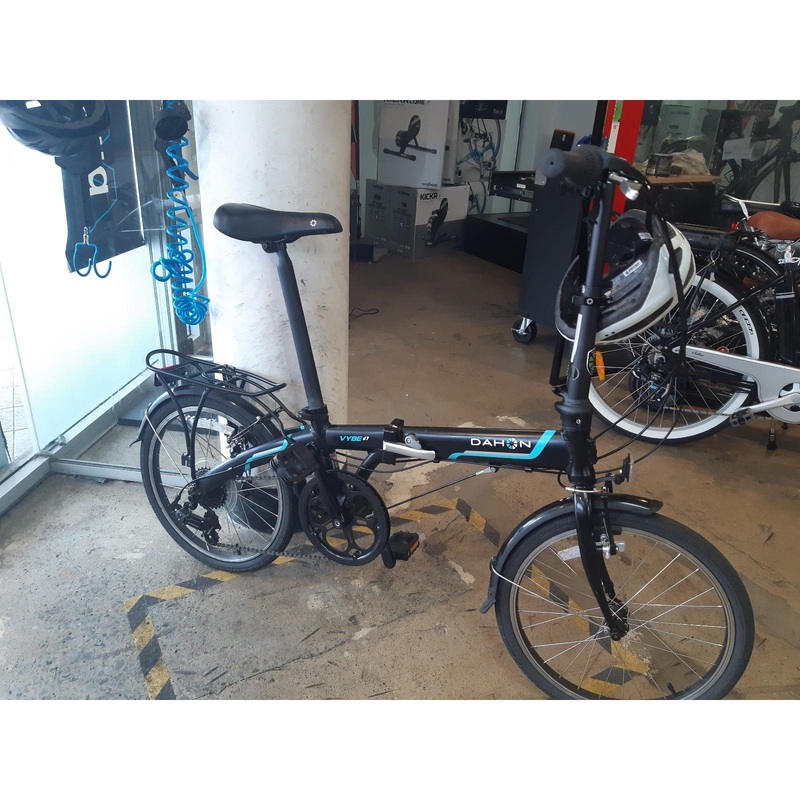 2HB Dahon Vybe D7 grey MD