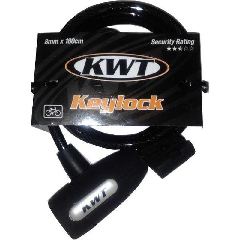 KWT Key Coil Lock 180x8