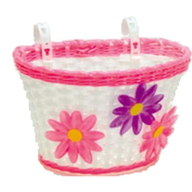 KWT Kids Front Basket Flower Pink
