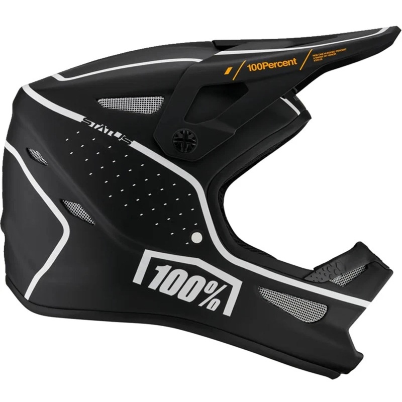 100% Status Youth Fullface Helmet Dreamflow Black