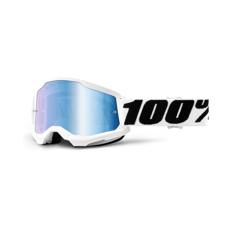 100% Strata 2 Goggles Everest/Mirror Blue Lens