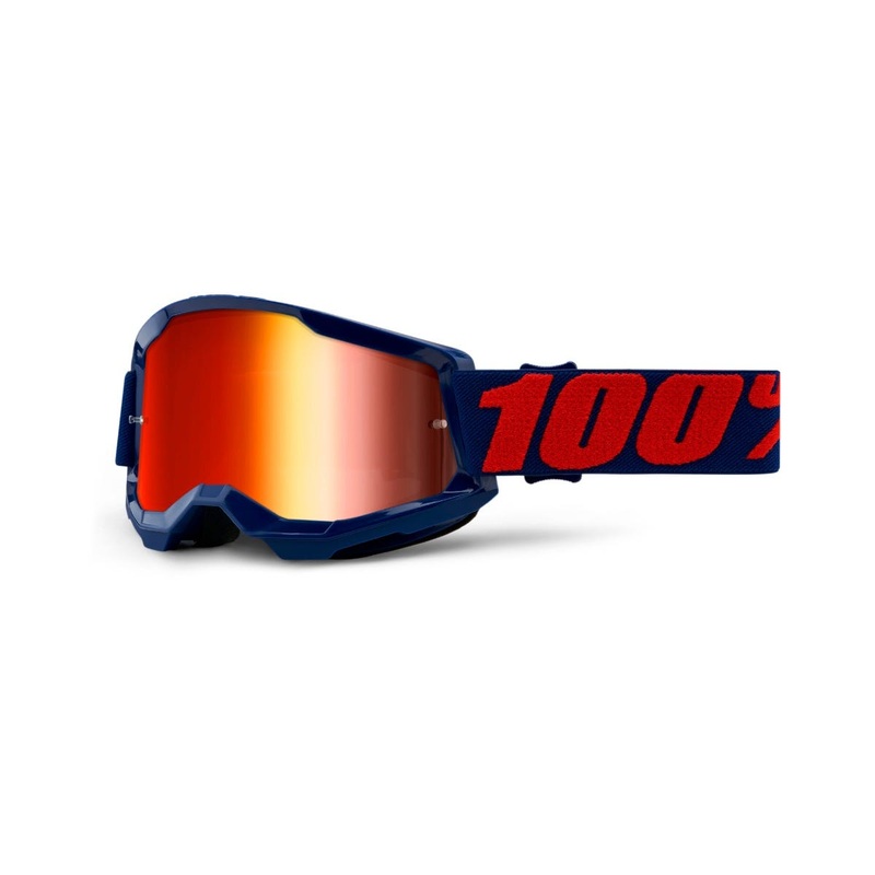 100% Strata 2 Goggles Masego/Mirror Red Lens