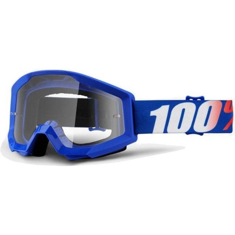 100% Strata Goggles Neon Nation/Clear Lens