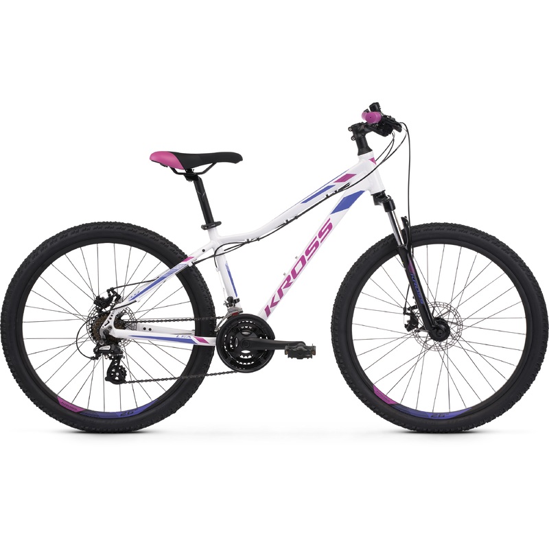 Kross Lea 3.0 27.5 Mountain Bike White/Violet/Green