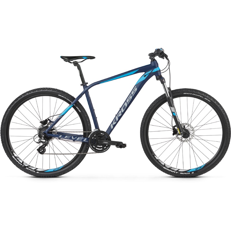 Kross Level 1.0 27.5 Mountain Bike Blue/Blue/Silver (2020)