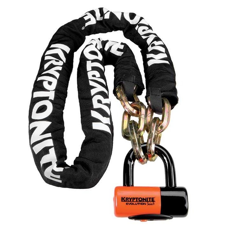 Kryptonite New York Chain 1217 with Evolution Series 4 Disc Lock 12mm x 170mm