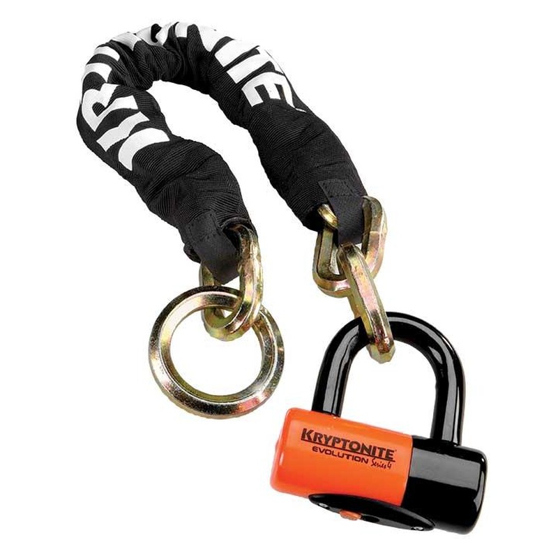 Kryptonite New York Cinch Ring 1275 with Evolution Series 4 Disc Lock 12mm x 75mm