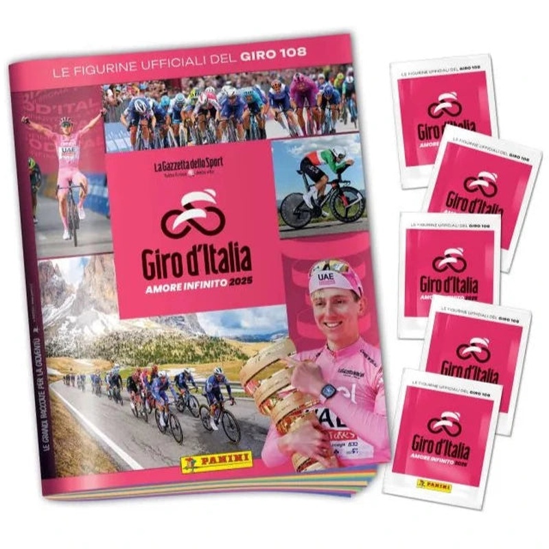 Sticker Album Giro d'Italia 108 Starter Pack Panini