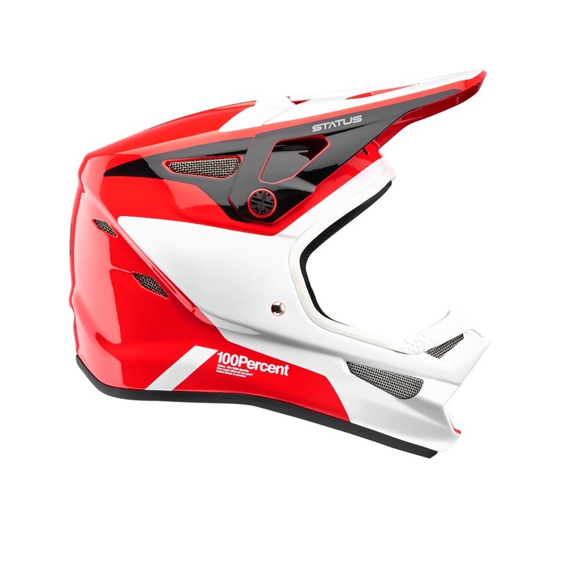 100% Status Full Face Youth Helmet Hellfire