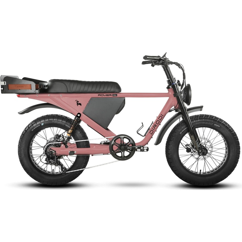 Dirodi Rover Pro 250W Electric Fat Bike Bubblegum Pink