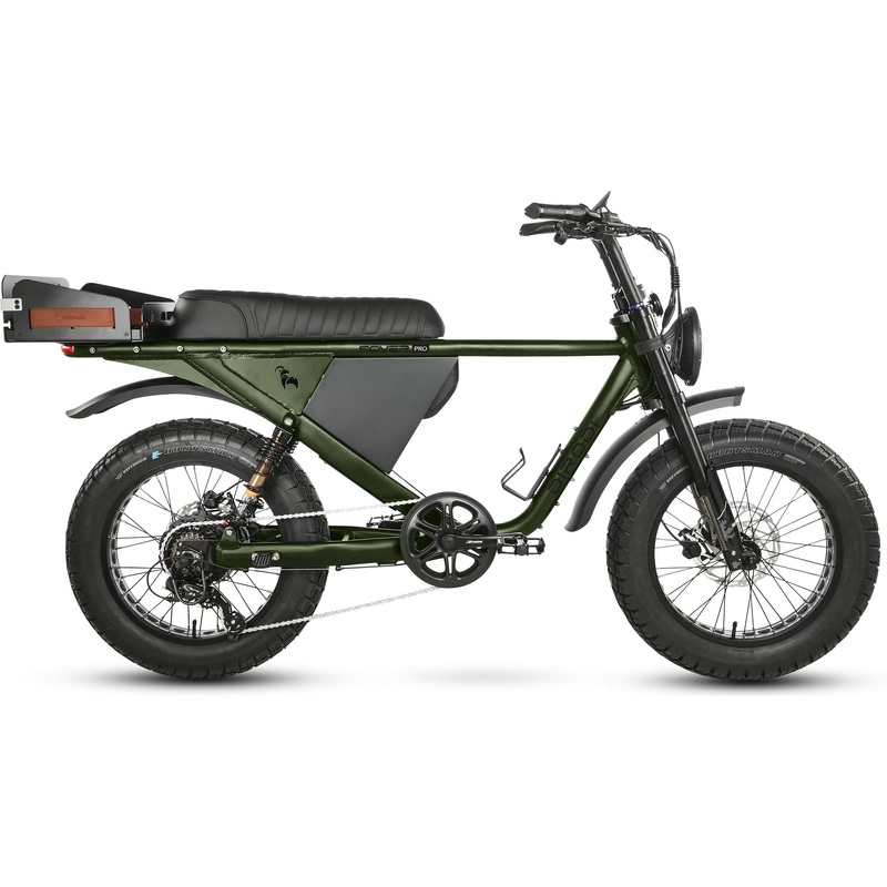 Dirodi Rover Pro 250W Electric Fat Bike Racing Green