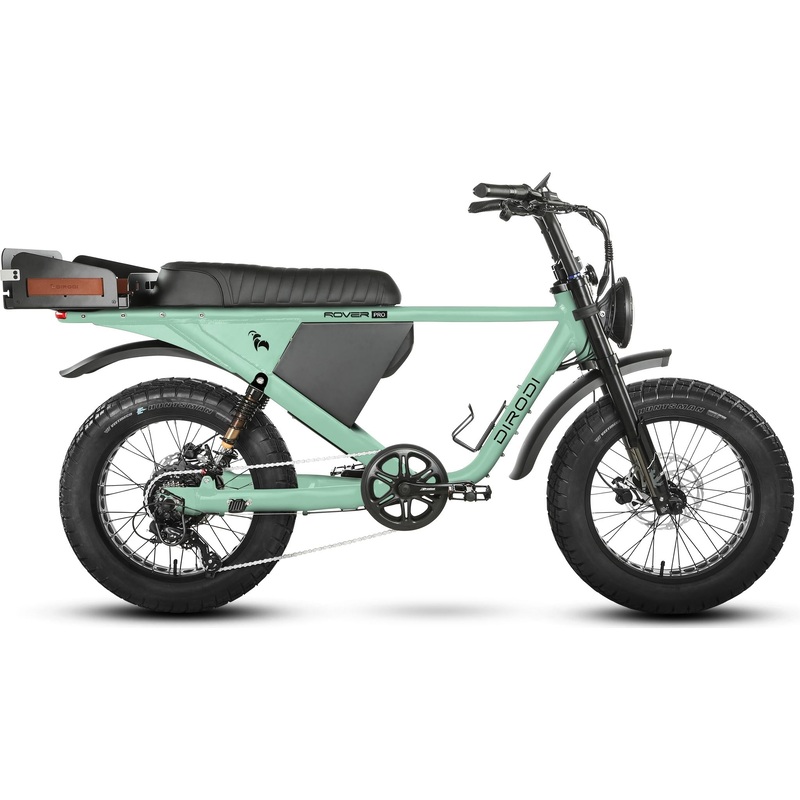 Dirodi Rover Pro 250W Electric Fat Bike Seafoam Green