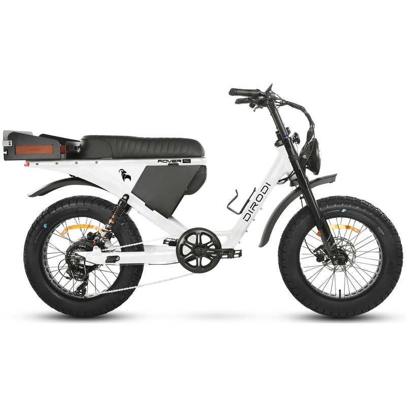 Dirodi Rover Pro ST 250W Electric Fat Bike Pearl White